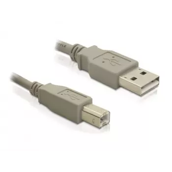 USB kábel DeLOCK 82215 1,8 m USB A USB B sivý