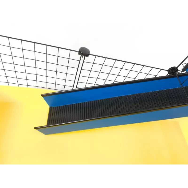 C&C modulárna klietka jednoposchodová 4x2 + Loft 2x1 + čierna rampa