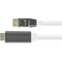 PYTHON PYT M0224 - DP 1.4 na HDMI 2.0 A konektor samec nylon 4K@60Hz 5 m biela - digitálny/dátový - digitálny/obrazový/video
