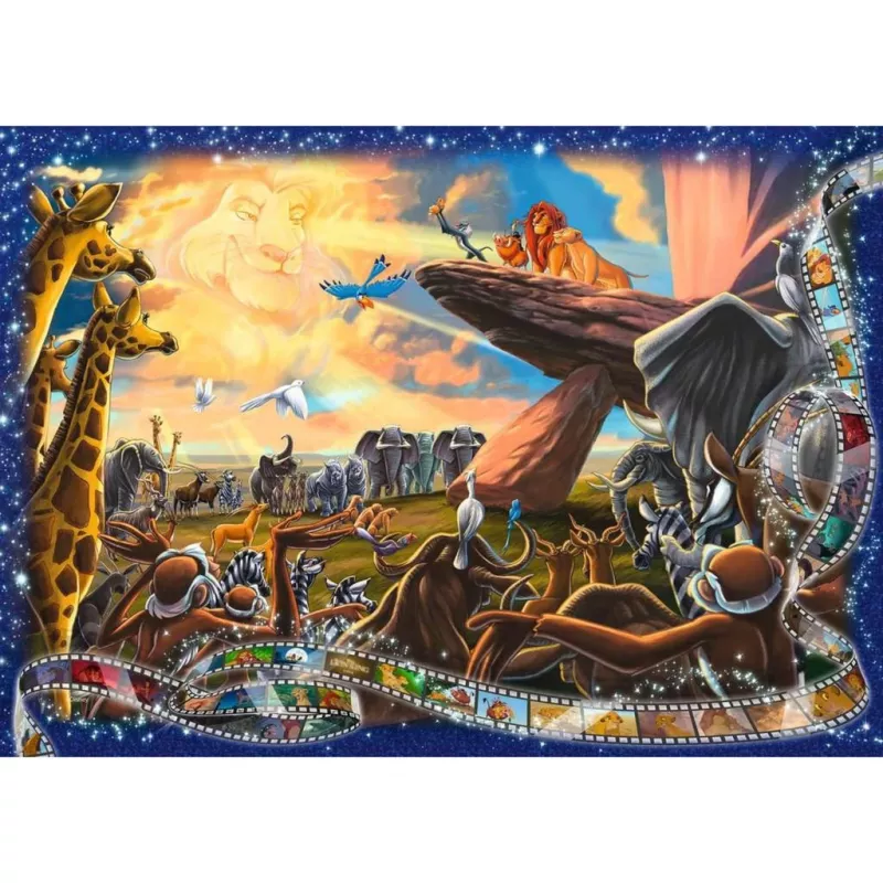Puzzle Disney Collector's Edition - Leví kráľ (1000 dielikov)