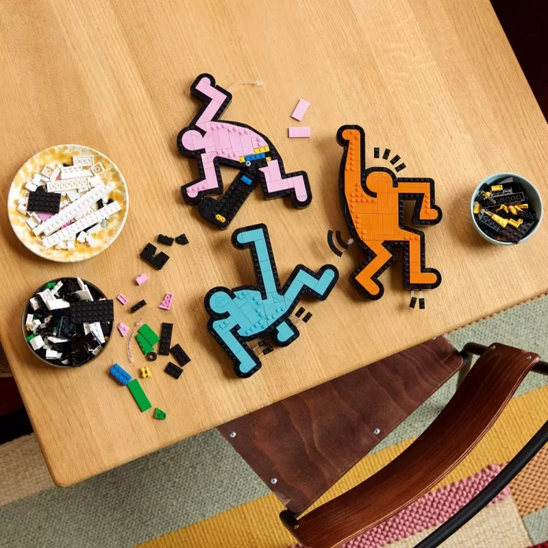 LEGO ART 31216 Keith Haring - Tancujúce postavy
