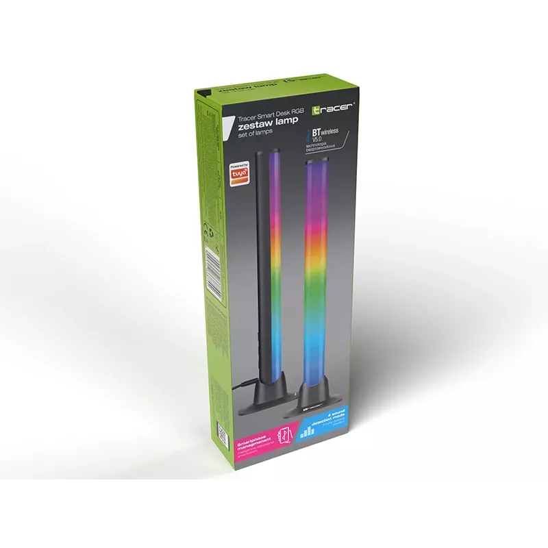 Tracer Smart Desk - stolná lampa - LED - RGB svetlo (balenie 2 ks)
