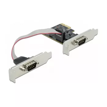 Rozširujúca karta DeLOCK PCI Express x1 na 2 x sériový RS-232