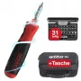 Elektrický skrutkovač Speede® PocketDrive s kazetou bitov a taškou