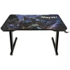 Rovný počítačový stôl Subsonic SA5593-B1 čierny PVC 110x60 cm
