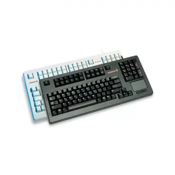 Káblová klávesnica Cherry TouchBoard G80-11900 so švajčiarskym rozložením, čierna, 105 klávesov, USB, 1,75 m kábel