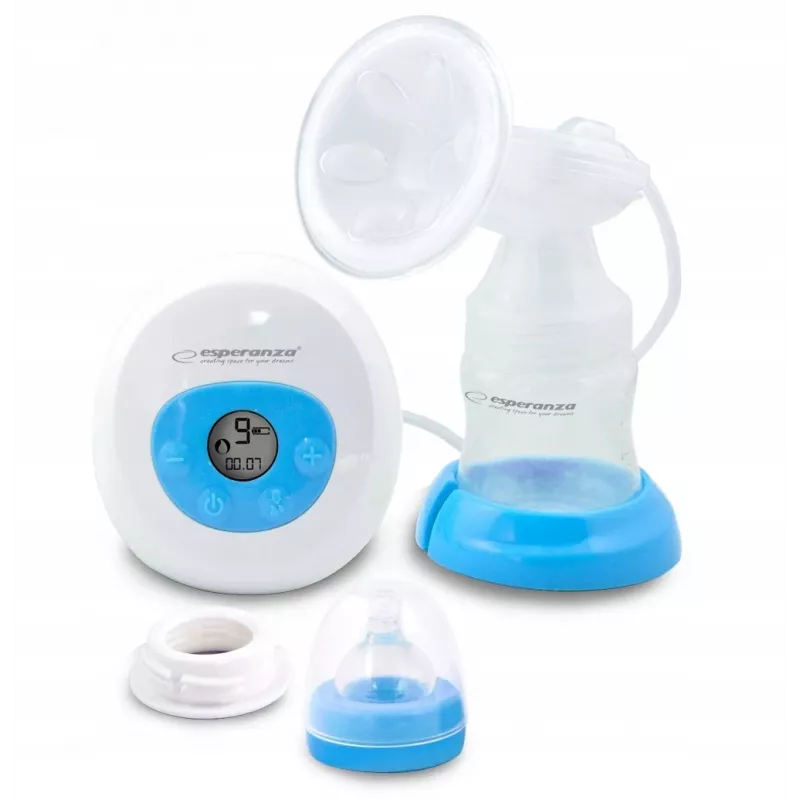 Esperanza BEBITA ECM001B Elektrická odsávačka mlieka, 150 ml, modrá