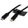 USB kábel ROLINE 11.02.9056 0,5 m USB 3.2 Gen 2 10 Gbit/s USB C čierny
