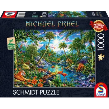 Michael Fishel: Inselparadies, Puzzle 1000 dielikov