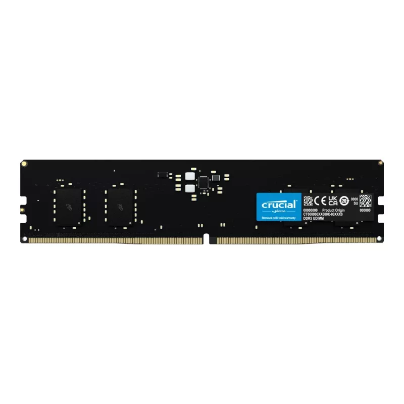 Crucial CT8G48C40U5 pamäťový modul 8 GB 1 x 8 GB DDR5 4800 MT/s