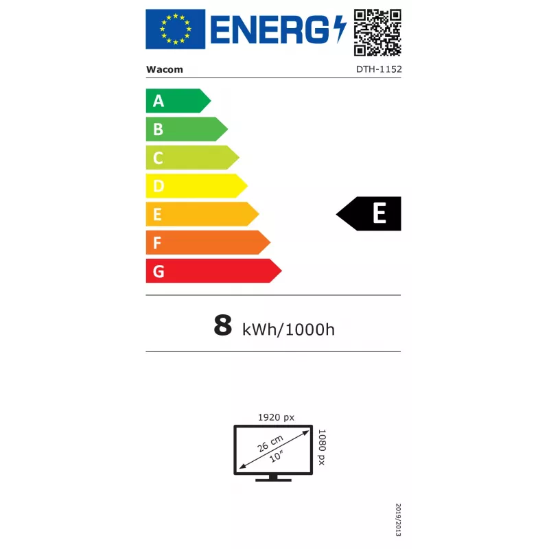 Wacom DTH-1152 čierny
