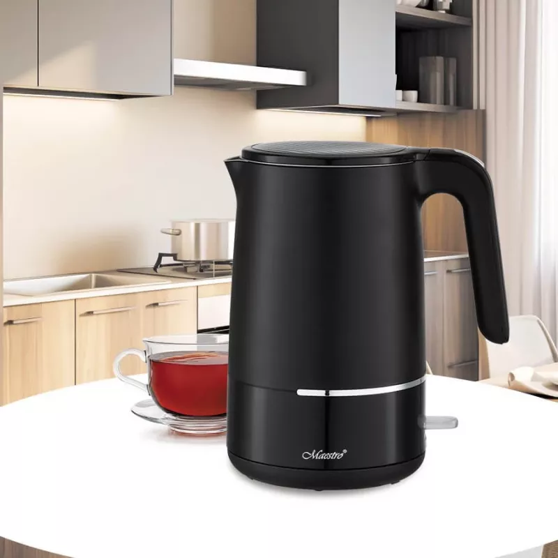 Maestro MR-037 kanvica 1,7 L 1800 W (MR-037-BLACK) čierna