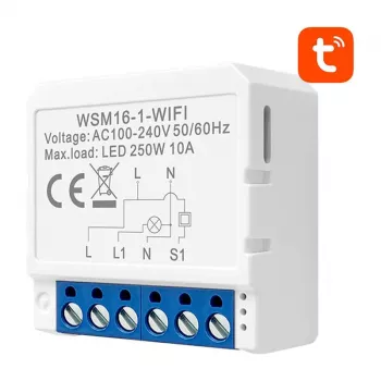 Wi‑Fi smart vypínač Avatto WSM16‑W1 – diaľkové ovládanie pre domácu automatizáciu