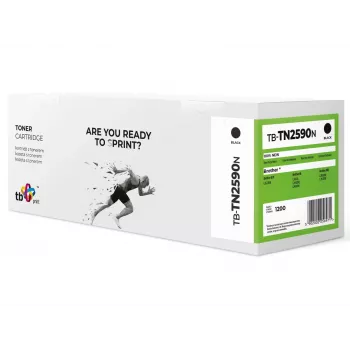 Toner pre Brother TN2590 TB-TN2590N BK 100% nový