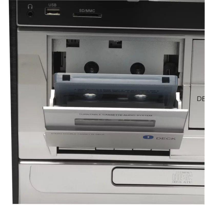 Denver MRD-166 DAB+ hudobné centrum s gramofónom, CD a kazetovým prehrávačom