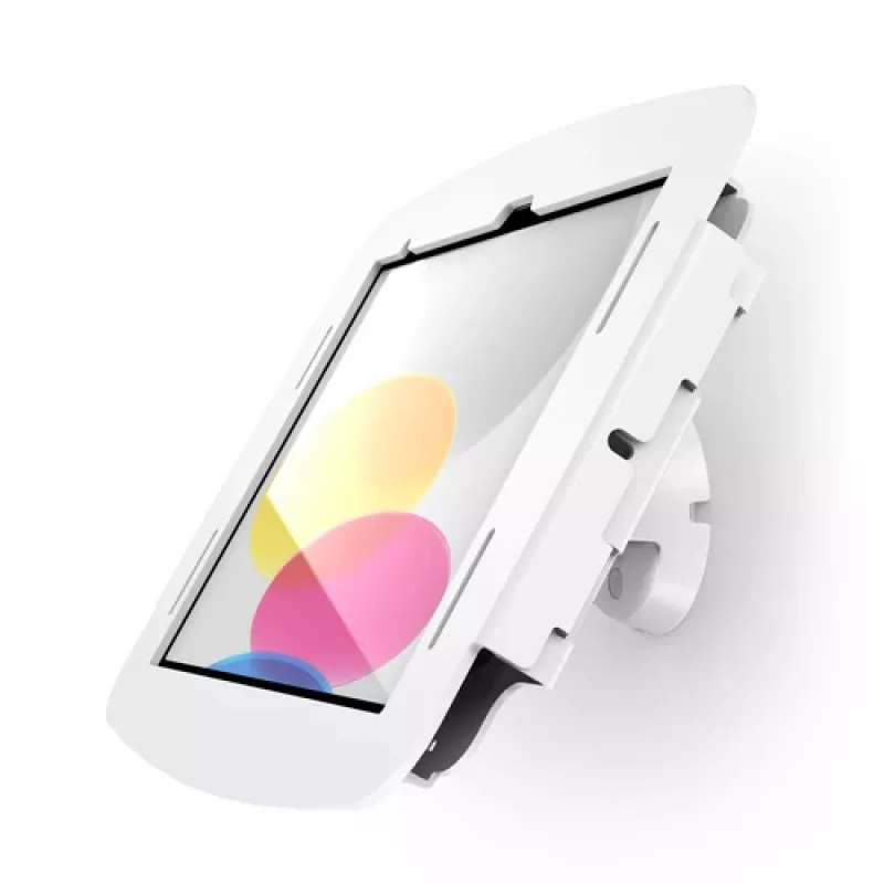 Compulocks iPad 10th-11th (A16) Gen Space Enclosure Bow Tilting Wall Mount biela - montážna sada (puzdro, naklápací nástenný držiak)