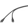 Renkforce USB kábel USB4 USB-C konektor samec čierny RF-6830438 (RF-6830438)