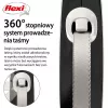 Flexi New COMFORT 8 m čierne, sivé psie navíjacie vodítko
