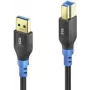 USB kábel PureLink FI-U300-005 0,5 m USB 3.2 Gen 1 USB A USB B