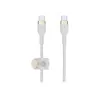 Belkin BOOSTCHARGE PRO Flex USB kábel 3 m USB 2.0 USB C biely (CAB011BT3MWH)