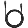 CANYON kábel MFI-4 Type-C na Lightning 1,2m čierny