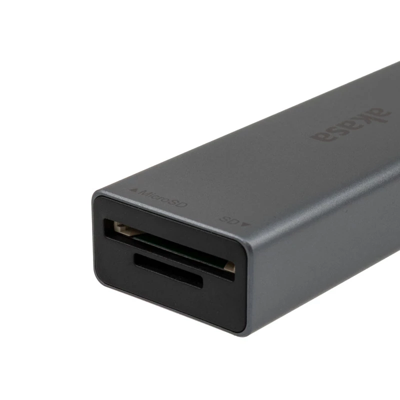 Akasa AK-CR-09BK čítačka kariet 3v1 USB 3.2 Gen1 Type-C