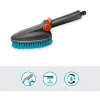 Cleansystem ručná kefa M tvrdá sivá tyrkysová univerzálne mäkké plastové pásiky