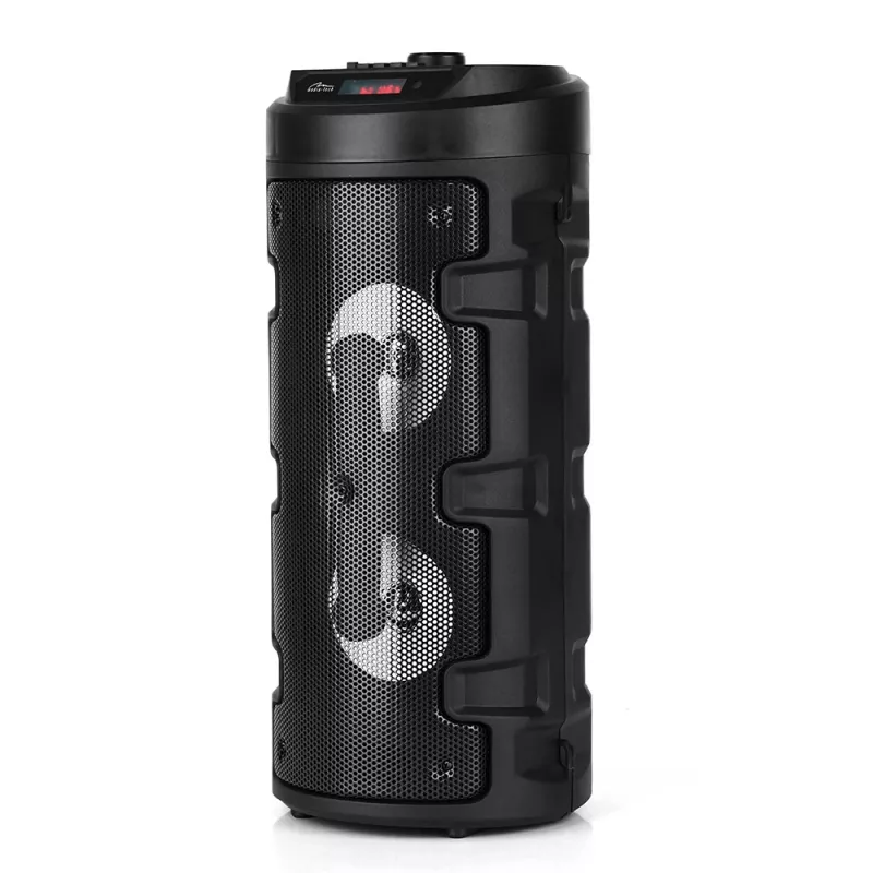 Media-tech Partybox Keg Bt - kompaktný Bluetooth stereo reproduktor s FM rádiom, MP3 prehrávač MT3165