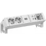 Predlžovacia zásuvková lišta Bachmann DESK2 s 2x zásuvkami CEE 7/3, model 902.3213