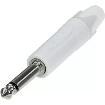 Neutrik NP2X-WT - konektor - ušľachtilá oceľ - biely - mosadz - polyamid - polyoxymetylén (POM) - zinok - mosadz - 1 mm² - 1 V (NP2X-WT)