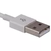 Akyga AK-SW-15 magnetický nabíjací kábel pre Apple Watch, USB, 1 m, biely (AK-SW-15)