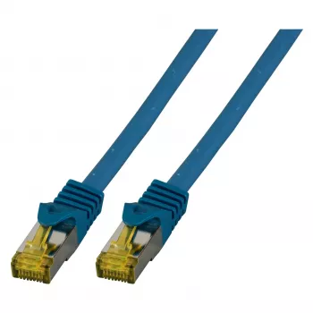 EFB-Elektronik RJ45 patch kábel Cat.6A S/FTP LSZHCat.7 surový kábel modrý 1,5m výrobca: EFB Elektronik (MK7001.1,5BL)