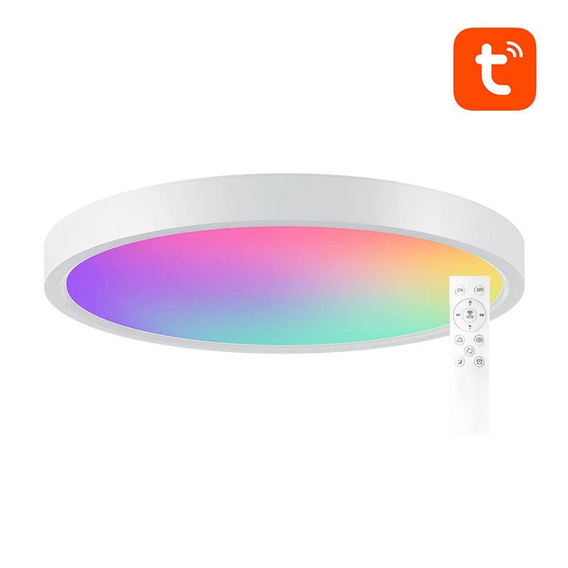 Smart stropné svietidlo 30cm WiFi/Bluetooth 16M RGBCW Gosund LB12 1920lm Tuya + diaľkový ovládač.
