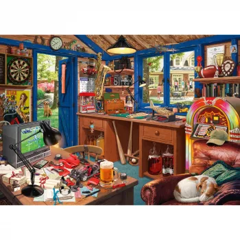 Steve Read: Secret Puzzle - Otcova dielňa (1000 dielov)