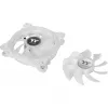 Thermaltake SWAFAN 14 RGB Radiator Fan TT Premium Edition CL-F146-PL14SW-A 140 mm ventilátory do skrine, 3-balenie s ovládačom, biele
