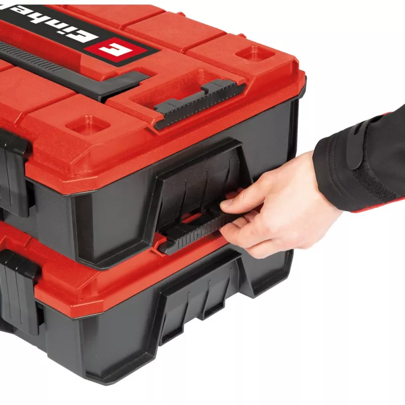 Kufrík na náradie Einhell E-Case S-F čierny červený
