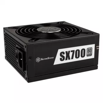 SilverStone SFX Series SX700-LPT - V1.1 - napájací zdroj (interný) - ATX12V 2.4/ EPS12V / SFX-L - 80 PLUS Platinum - AC 120/230 V - 700 W - aktívne PFC - čierny