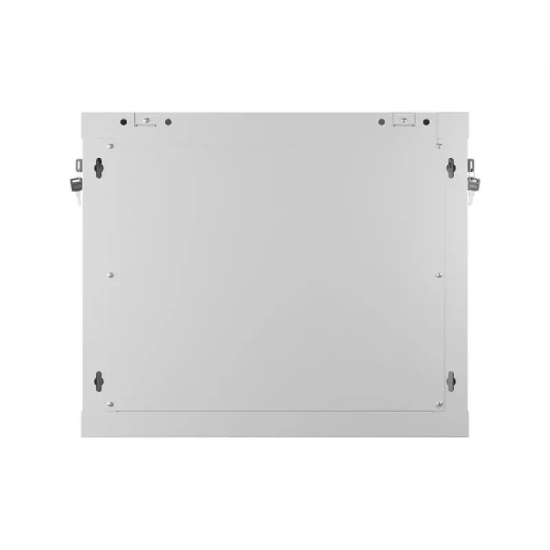 19 9U 600X 450 sivý nástenný rack skriňa perforovaná