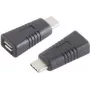 Káblový adaptér ShiverPeaks BS13-20014 USB 3.1 Type-C na Micro-USB 2.0 Type-B čierny
