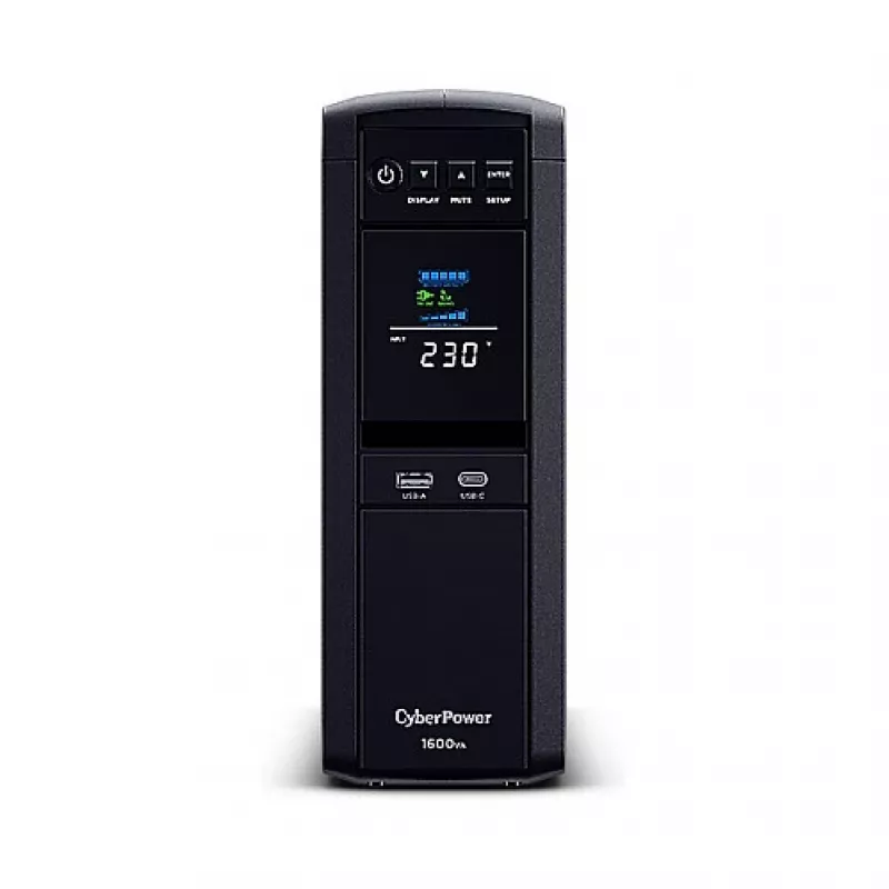 CyberPower CP1600EIPFCLCD neprerušiteľný zdroj napájania (UPS) Line-Interactive 1,6 kVA 1000 W 6 AC výstupov