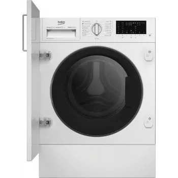 Práčka so sušičkou BEKO B5DBT68547W vstavaná, 8 kg pranie / 5 kg sušenie, 1400 ot/min