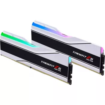 DIMM 32 GB DDR5-6000 (2x 16 GB) Dual-Kit, operačná pamäť biela, F5-6000J2636H16GX2-TZ5NRW, Trident Z5 NEO RGB, AMD EXPO