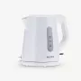 Elektrická kanvica SEVERIN 1 L 2200 W biela – bezšnúrová, 360° základňa, skryté vyhrievacie teleso