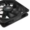 AKASA Viper 120 mm skriňový ventilátor – čierny