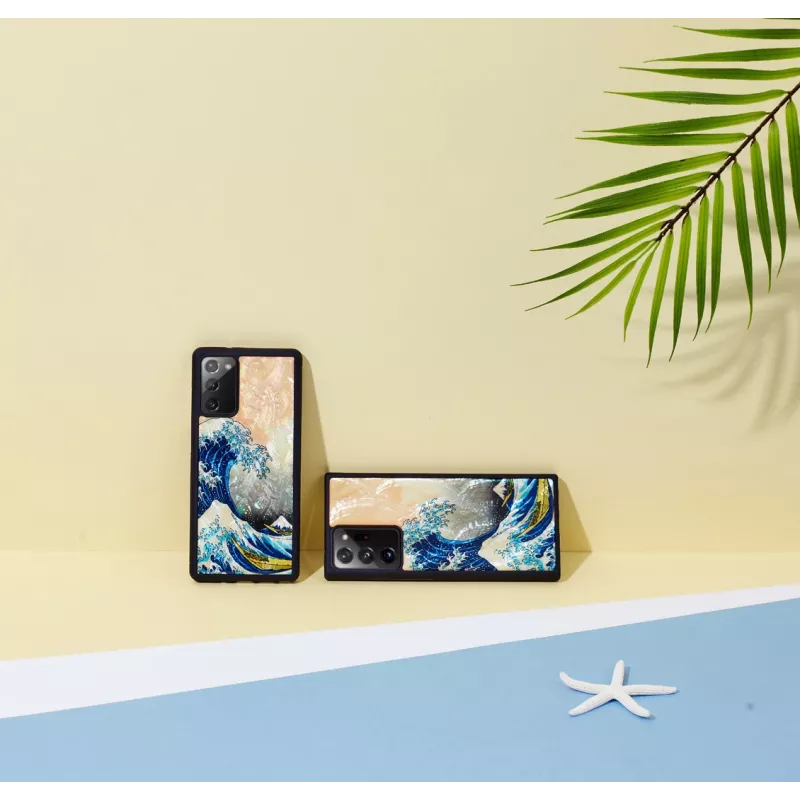 Ochranné puzdro iKins pre Samsung Galaxy Note 20 Ultra s dizajnom veľkej vlny