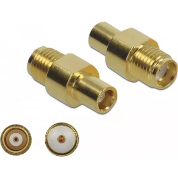 Kábel adaptér DeLOCK 89958 SMA MCX zlatý