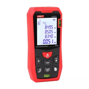 UNI-T LM50A laserový diaľkomer, 50 m