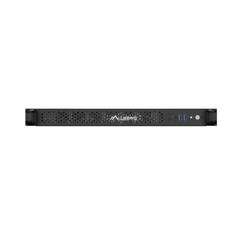 Rackové puzdro Lanberg SC01-6501-12B 1U čierne 8 ventilátorov HDD SSD
