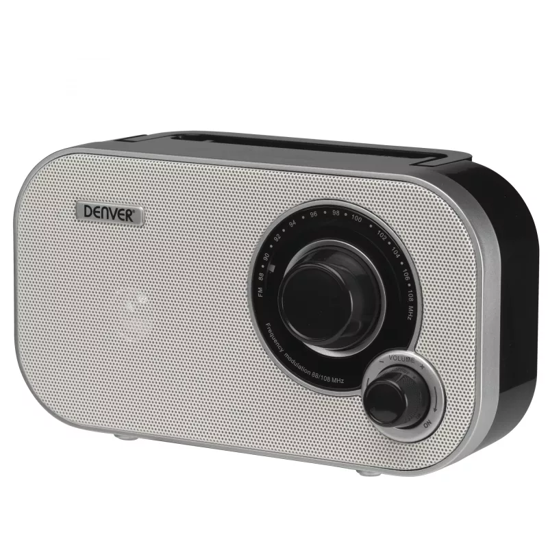 DENVER TR-51WHITE osobné rádio čierna biela