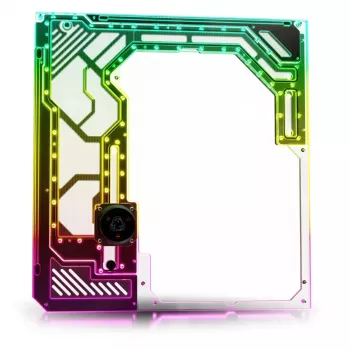 Bočný panel skrine Singularity Spectre 4 Aevum Dual Loop bočný panel akryl číry čierna